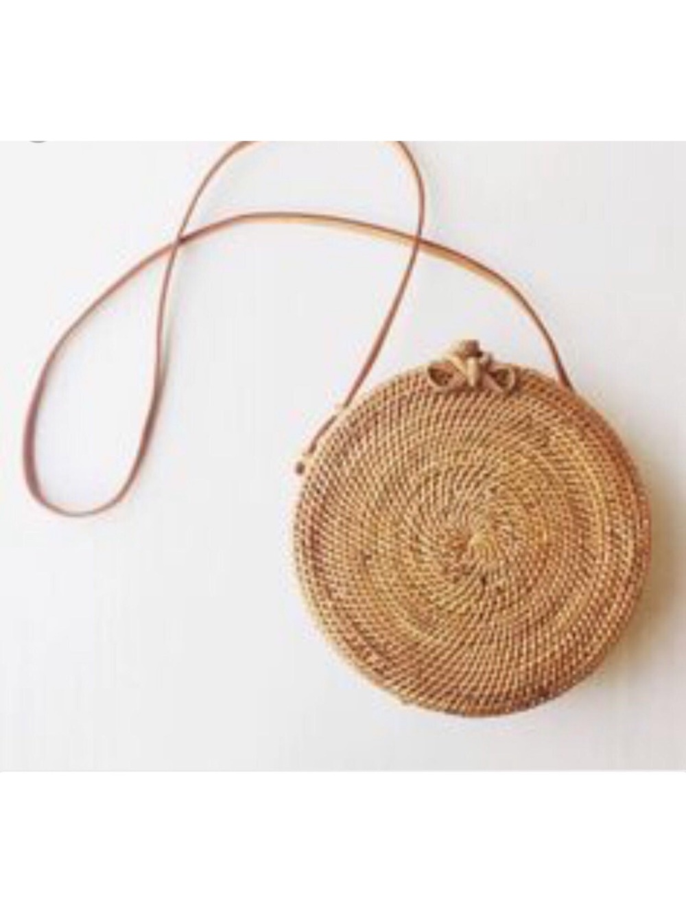 BALI BAG. The classic rattan woven cross body Bali bag.